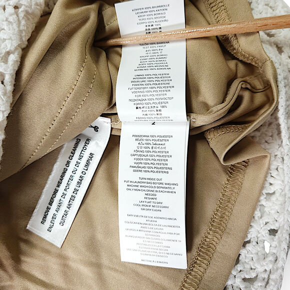 NWOT Michael Kors Crocheted White Bodycon Dress XS Cottagecore Old Money Boho - Picture 7 of 11